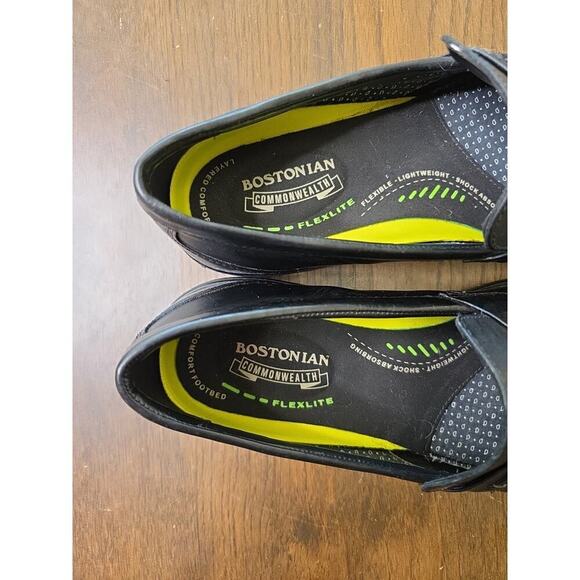 Mens Bostonian Flexlite, Slip On Loafer Black Shoe US Size 11 Med - Picture 6 of 16